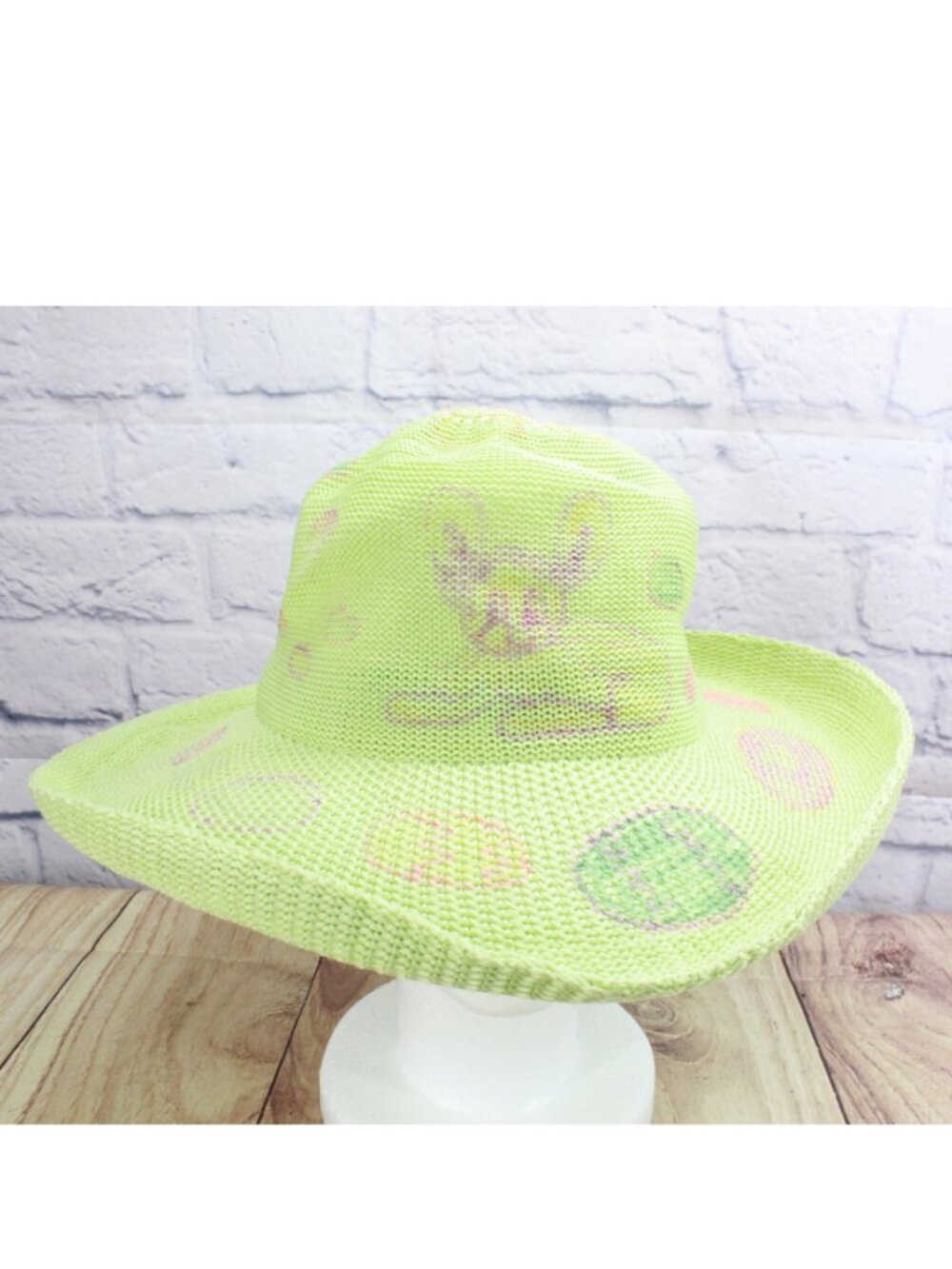 Wallaroo Hat Company Victoria Green Poly-Straw Sun Hat Packable Beach Adjustable